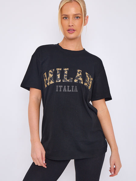 Milan Print Graphic Hoodie