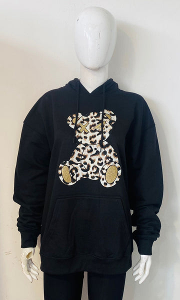 Haydie Leopard Print Turtleneck main image 1