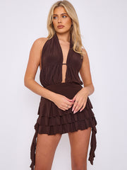 Rapper unteres Kleid mit Rückstand detaillierter