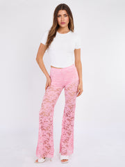 Geflügelte ausgestellte Hose