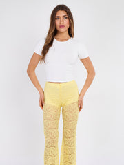 Geflügelte ausgestellte Hose