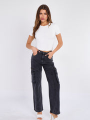 Rechte been denim jeans