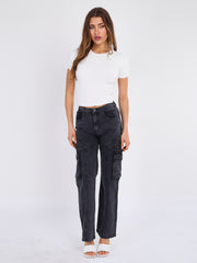 Rechte been denim jeans