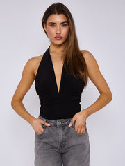 Slinky Halter Neck Bodysuit