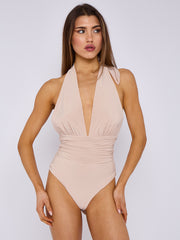 Slinky Halter Neck Bodysuit