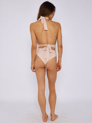 Slinky Halter Neck Bodysuit