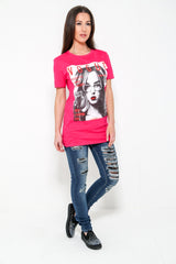 Vogue Graphic Printed T Shirt