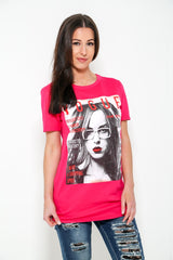 Vogue Graphic Printed T Shirt