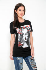 Vogue Graphic Printed T Shirt