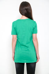 Vintage -Grafik -gedrucktes T -Shirt