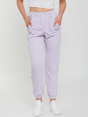 Ribbed Cuffed Jogger Trousers