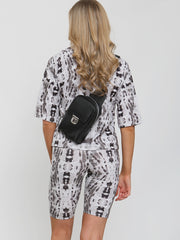 Ribbed Tie Dye Top & Shorts Co-ord