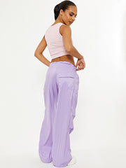 Balloon Cargo Trousers With Toggle Detail