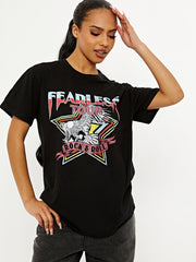 Fearless Tour Graphic Printed T-Shirt