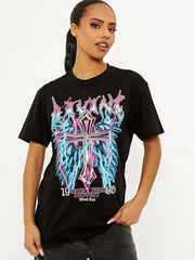 Divine Graphic Printed T-Shirt