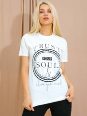 Trust Your Soul Graphic Printed T-Shirt