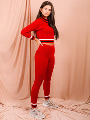 Coordenada de Bardot Bardot de punto rayado