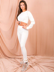 Functioneel trekkoord Crop Top & Trouser coöperatie