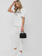 Ye Saint West gedruckte Loungewear-Co-ordte