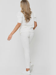 Ye Saint West gedruckte Loungewear-Co-ordte