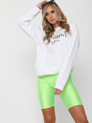 Gij Saint Love Graphic Sweatshirt Jumper