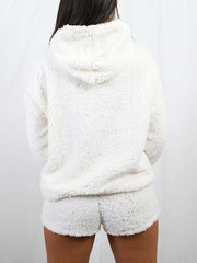 Teddy Bear Hoodie & Shorts Co-ord