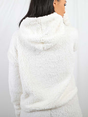 Teddy Bear Hoodie & Shorts Co-ord