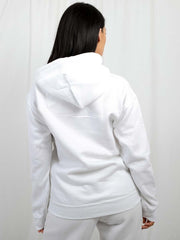 Bisous Print Fleeced Hoodie