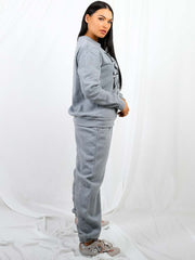 YE SAINT WEST Fleeced Co-ord