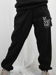 YE SAINT WEST Fleeced Co-ord