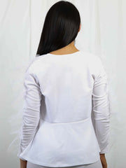 Fishnet Trim Blazer & Trouser Co-ord