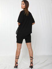 Oversized T-Shirt & Shorts Co-ord