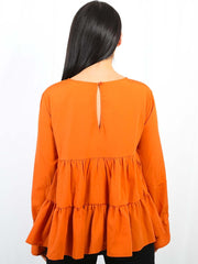 Frill Tiered Smock Top