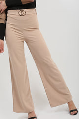 Doppelring mit Weitbeinhosen mit einer Hose