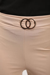 Doppelring mit Weitbeinhosen mit einer Hose