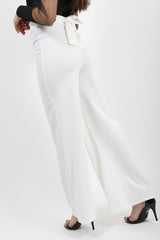 Doppelring mit Weitbeinhosen mit einer Hose