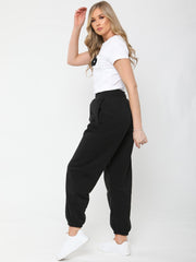 Mesh Applique Coco Studded T-Shirt