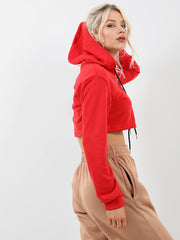 Zip Up Cropped Hoodie