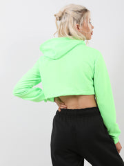 Zip Up Cropped Hoodie