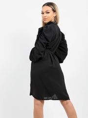 Shirted Sleeve Tauchgürtelkleid