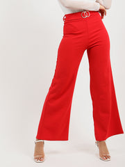 Doppelring mit Weitbeinhosen mit einer Hose