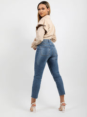 Frill Shoulder Detail Shirt Top