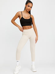 Super Stretchy Ribbed Leggings