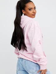 Alles wat je nodig hebt is liefde grafische print hoodie