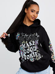 Hacer buenas historias con capucha con impresión gráfica