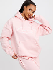 Embroidered Atelier De Mode Hooded Fleece Co-ord