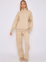 1/2 Zip Top & Jogger Fleece Co-ord