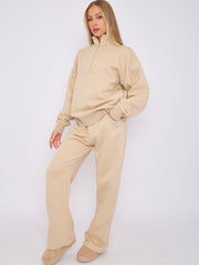 1/2 Zip Top & Jogger Fleece Co-ord