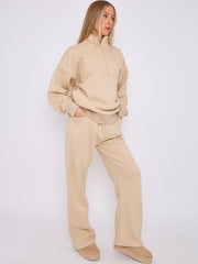 1/2 Zip Top & Jogger Fleece Co-ord