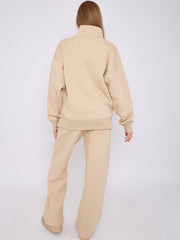 1/2 Zip Top & Jogger Fleece Co-ord